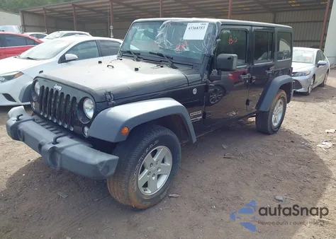 2018 Jeep Wrangler Jk Unlimited Sport S 4X4 from USA, damaged, VIN 1C4BJWDG4JL803538